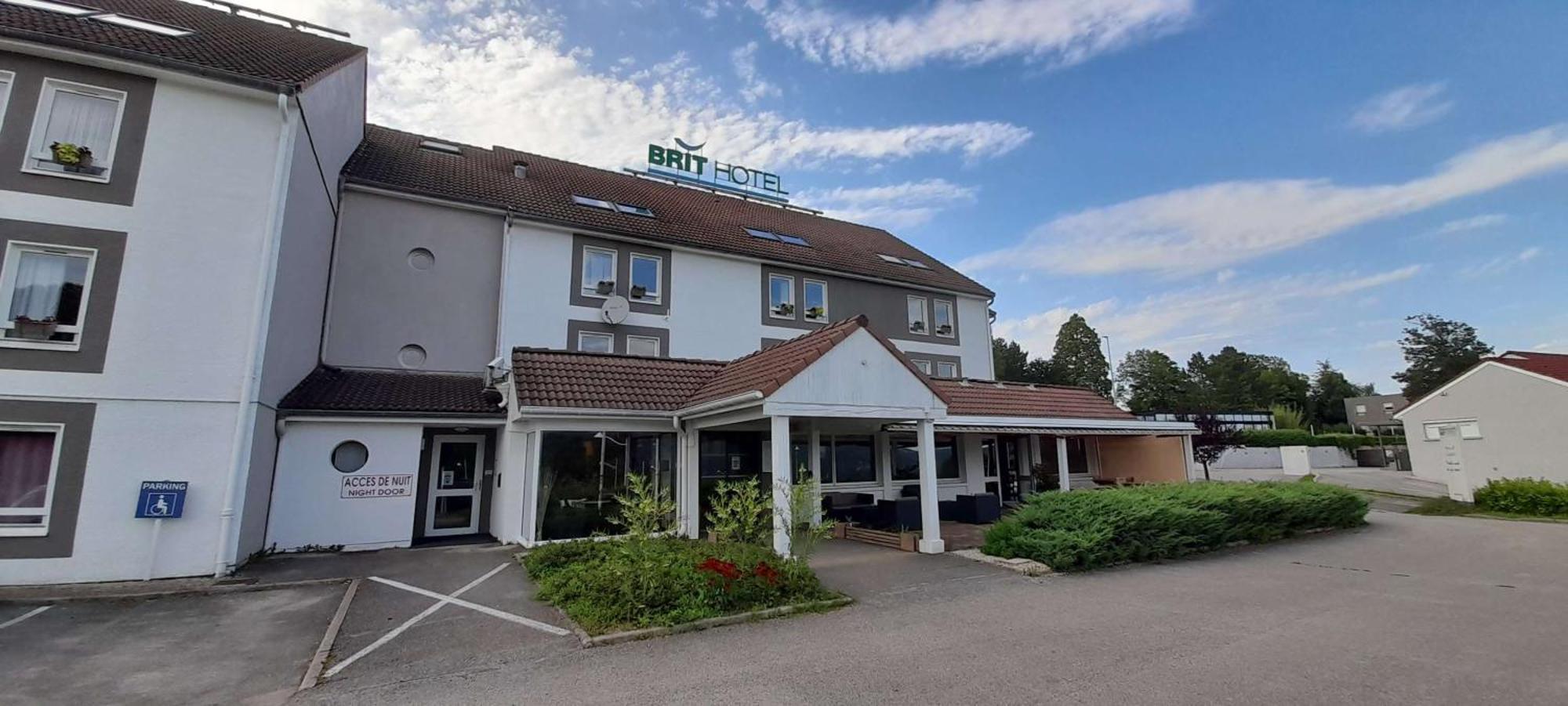 Brit Hotel Besancon L'Horloge Eksteriør bilde